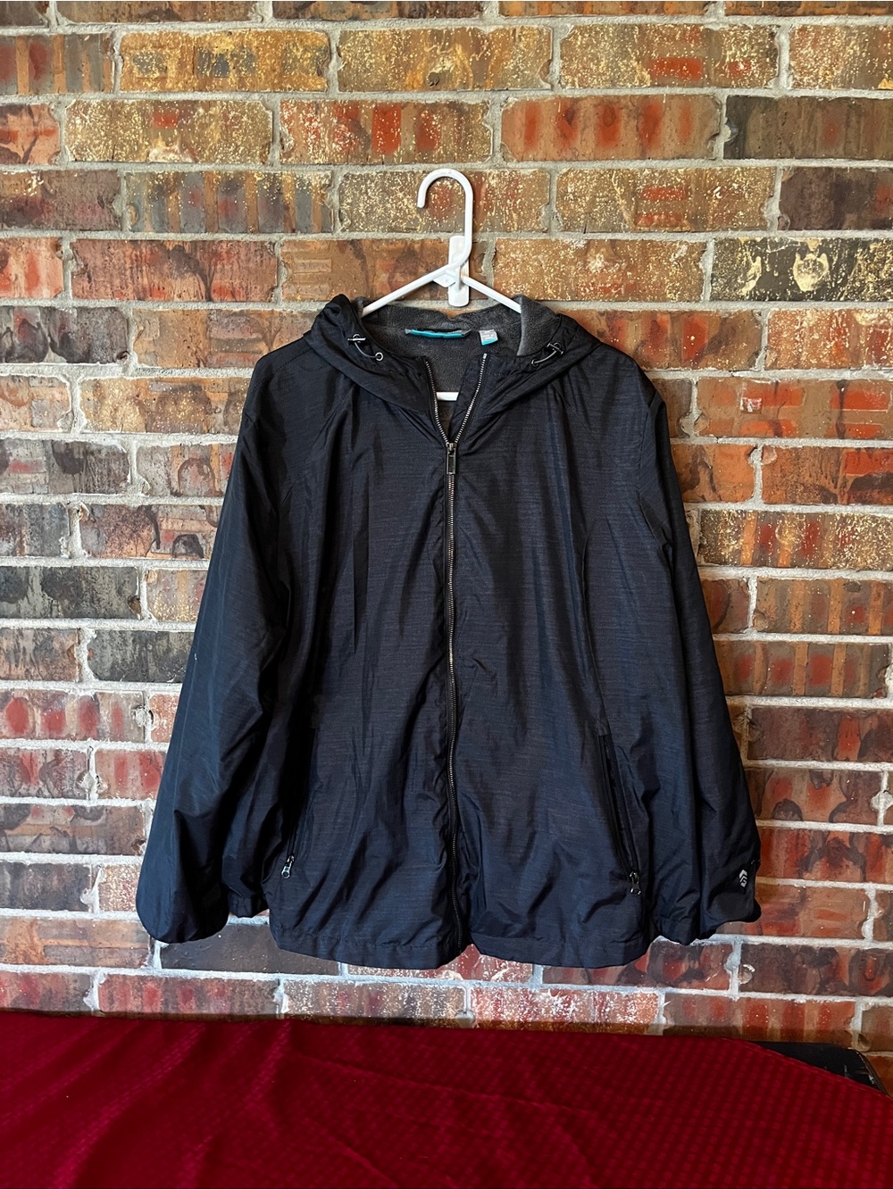 Free Country Women’s Charcoal Gray zip up Jacket Size:2XL